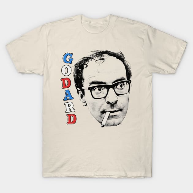 Jean-Luc Godard -- Fan Artwork T-Shirt by DankFutura